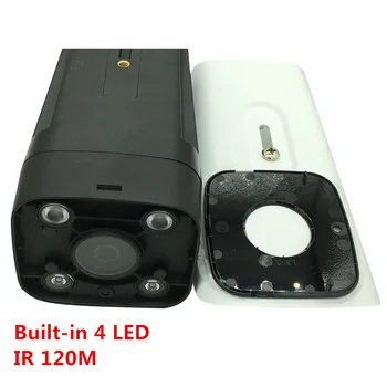 Dahua IPC-HFW4631K-I4 6MP IP Kamera vgrajen 4Leds IR120M IP67 DH-IPC-HFW4631K-I4 prostem cctv kamere z nosilcem