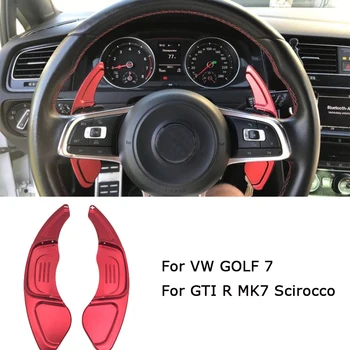 1 par Avto Volan-Kolo Shift Veslo Shift Za Volkswagen VW GOLF 7 - GTI R MK7 Scirocco