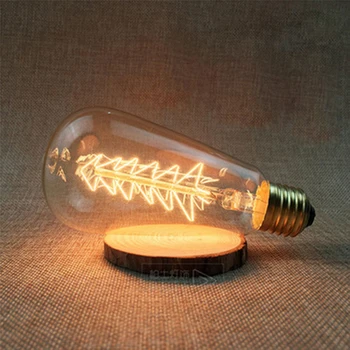 Retro E27 LED E14 Edison Žarnica Svetilka Volfram Žarnica 220V Starinsko DIY Toplo Bela