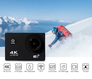 Delovanje Fotoaparata Ultra HD 4K WiFi 2.0