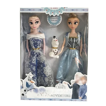 WOWCHEER 16-30 CM Disneyes Serije Kraljica Elsa Ana Olaf Moda Princesa Lovely Baby Lutke Igrače Za Otroke, Dekleta Božič Igrače