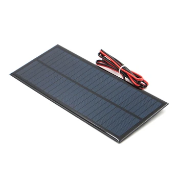12 V 2.5 W Sončne celice, Prenosni Mini DIY Modul Plošča Sistem Za Solarno Svetilko, Baterije Igrače Telefon Polnilnik Celice Volt 12V 2.5 W Watt