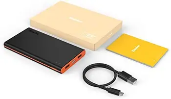 EasyAcc 2. Gen Pisane 10000mAh Moči Banke Zunanji Baterijski Prenosni Polnilec za iPhone Xiaomi Tablet Poverbank