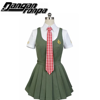 Japonske Anime Super Dangan Ronpa 2 Danganronpa Mahiru Koizumi Cosplay Kostum Šoli Celoten Sklop Enotno Belo Srajco, Krilo Za Ženske