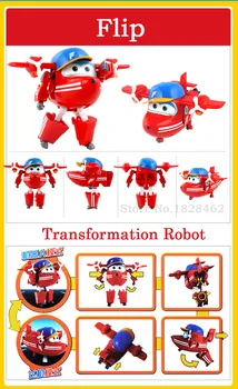 Velika!!! Super Krila Flip Deformacije Letalo, Robota, figuric Super Krilo Preoblikovanje igrače za otroke darilo Brinquedos