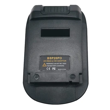 BSP20PO Baterija Adapter za Black Decker/Stanley/Porter Kabel 20V Li-Ion Baterije se Uporabljajo za Pretvorbo Porter Kabel PC18BL