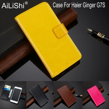 AiLiShi Izključno Primeru Za Haier Ingver G7S Luksuznega Usnja Primeru Flip Top Kakovosti mobilni Telefon Vrečko Denarnice Imetnik + Sledenje