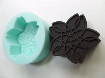 Silikonsko Plesni Sakura Cvet Ročno izdelana Mila Plesni DIY Fondat Torta Čokolada Dekoracijo silikagel Plesni QT0068