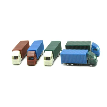 1/150 Obsega Arhitekturni Model Tovornjaka Igrače Model Plastično Mini Barvo, Kombi Za Diorama Model Stavb, Cest Pokrajino, Zaradi Česar