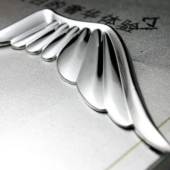 AQTQAQ 3D Kovinski Angel krilo Avto Strani Fender Zadaj Prtljažnik Nalepka Simbol Značko Za Jeep, BMW, Ford, Volvo Nissan Mazda VW