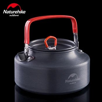 Naturehike 1100ML 1600ML Mini Prostem Camping kuhinjskih pripomočkov Prenosni Vodni grelnik vode Čajnik Kampiranje, Piknik Namizna Težko