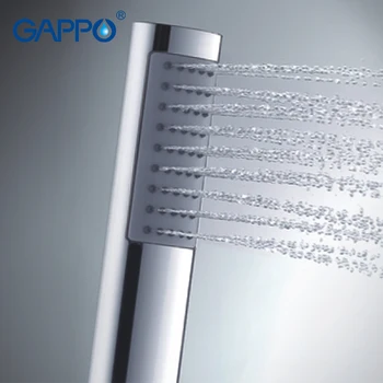 Gappo 1Pc Visoke Kakovosti, Dolg Tuš Glave strani kopalnica tuš glave stalnica ABS v kromiran za varčevanje z vodo tuš glave GA02