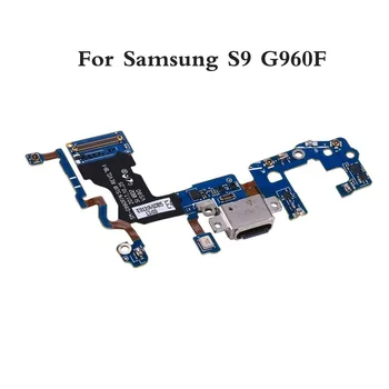 5pcs/veliko Za Samsung Galaxy S9 G960F g960u S9+ Plus G965F G965U Zamenjava USB Polnjenje Polnilnik Vrata Dock Priključek Flex Kabel
