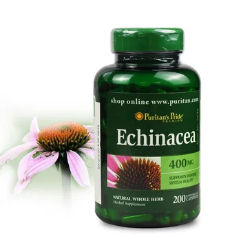 Brezplačna dostava Echinacea 400 mg podpira imunski sistem, zdravje 200 kos