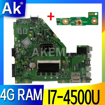 AK X550LA Prenosni računalnik z matično ploščo za ASUS X550LA X550LD X550LC Y581L A550L R510L Y583L Test original mainboard 4G RAM I7-4500U