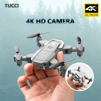 TUCCI Mini Brnenje s 4K Kamera HD Zložljive brezpilotna letala Quadcopter z Eno Tipko se Vrnete FPV Menoj RC Helikopter Quadrocopter otroška Igrače