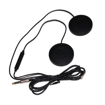 Motoristična Čelada Slušalke Zvočniki 3.5 mm Jack Žične Slušalke Slušalke Slušalke HD z Mikrofonom za Motoristična Čelada Inter