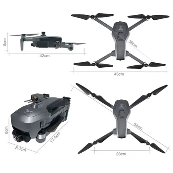 Brezpilotna letala Sg906 Pro Max 4k Hd Samodejno Ovira, Izogibanje 3-osni Gimbal 5g Wifi Gps Brnenje Prenos Najnovejše Rc Quadcopter Juguet