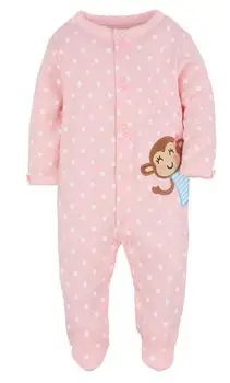 Bebes pižamo otroška oblačila za malčke boys pižamo kombinezon jumpsuits bebes zimska oblačila bombaž iztrgana oblačila 3M-12M