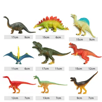 50PCS Jurassic Svetu DIY Simulacije Dinozaver Rastlin Model Nastavite S Scene Zemljevid Dinozaver figuric Igrače Za Otroke, Otroci
