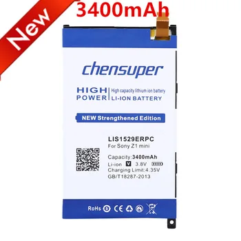 Chensuper 3400mAh 3400mAh LIS1529ERPC Baterija za Sony Xperia Z1 mini Z1mini D5503 Z1 Kompakten M51w