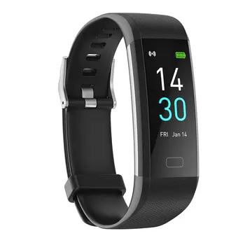 Runmifit S5 Smartwatch Health Monitor Band Smartwatches Black Pametno Gledati Fitnes Traker Brezžični Nepremočljiva Android, Ios
