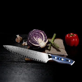 XITUO kuharski Nož Damask Strokovno Japonski Sharp Sankotu Cleaver Rezanje Boning Pripomoček Kuhinjski Nož Domov Kuhanje Orodja