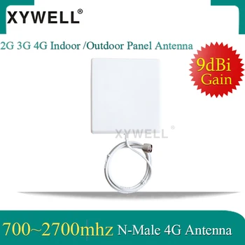 XYWELL 21dBi 4G Antene 800~2700mhz LPDA Zunanja antena Plošči notranji Antena 15 metrski kabel za 2G 3G 4G Mobilni Signal Booster