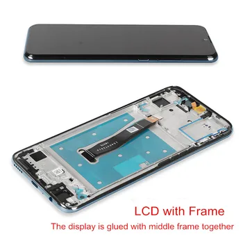 Original LCD-Zaslon za Čast 20 Lite HRY-LX1T LCD Zaslonu na Dotik Zamenjava z Okvirjem za Huawei Honor20 Lite Globalna Različica
