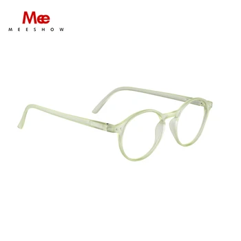 Meeshow Obravnavi Očala 3PCS Retro Pregleden način Očala Lesebrillen Mešane Barve Mešani Moč Debelo Obravnavi Očala