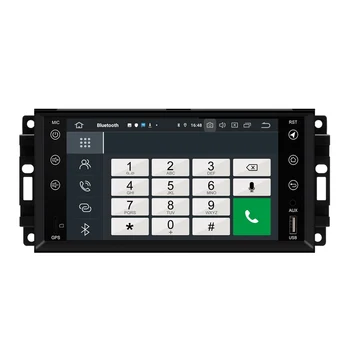 7 inch Android 10 avtoradio multimedijski predvajalnik navigacija GPS Za jeep Compass Poveljnik Grand Cherokee Wrangler Svobode Patriot