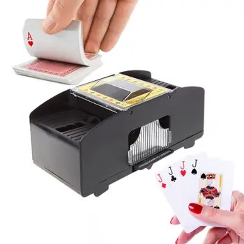 Samodejno Poker Kartico Shuffler družabne Igre, se Baterija Upravlja Igralne Karte Shuffle 53CD