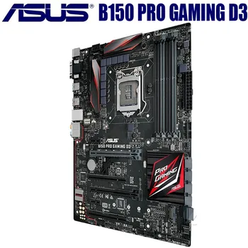 Matične plošče Asus B150 Pro Igralne D3 (LGA 1151 6. generacijo Core i7 i5, i3 Mainboard DDR3 Overclocking 64GB PCI-E 3.0 M. 2, ki se Uporabi