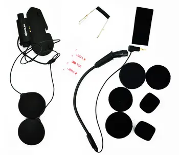 Enostavno Rider Zvoka in Mic Komplet za Izvirno Vimoto V3 VimotoV6 Čelada Slušalke Znanja Mikrofon Dodatki