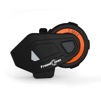 FreedConn Novo 1500M dvosmerno komunikacijo Bluetooth Interkom Motocikel Interfonski Jahanje Slušalke hkrati Interkom Sistem z FM