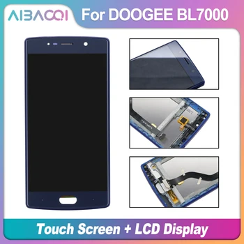 Novi Originalni 5.5 palčni Zaslon na Dotik+1920X1080 LCD Zaslon+Okvir Skupščine Zamenjava Za Doogee BL7000 Android 7.0