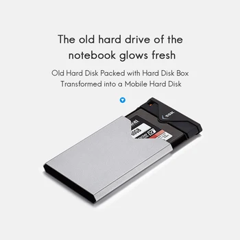 SSK, SATA, USB 3.0 Ohišje HDD 2.5 Inch Zunanji Trdi Disk Primeru Tipa C Vmesnik Visoke Hitrosti Mobil Trdi Disk Polje ONA-C310