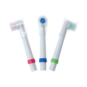 1 Set Električna zobna ščetka 4 Krtačo Glave Baterija Upravlja Ustno Higieno Ne za Polnjenje Zob Krtačo U1JE