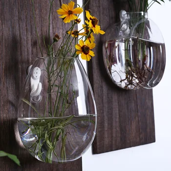 Visi steklena vaza, ki visi lonec, posoda stenski okras sten zakona vlogo ofing literarni hydroponic rastlin