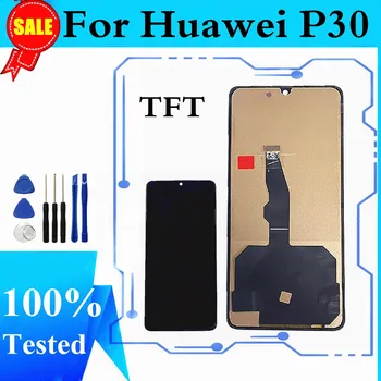 TFT LCD Zaslon Za Huawei P30 LCD-Zaslon, Zaslon na Dotik, Računalnike Sklop Zaslona Za Huawei P30 LCD Zaslon Zamenjava