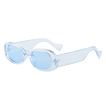 TAKO&EI Moda Ovalne sončna Očala Ženske Letnik Jelly Zeleni Čaj Očala Trendi Odtenkih UV400 Moških sončna Očala