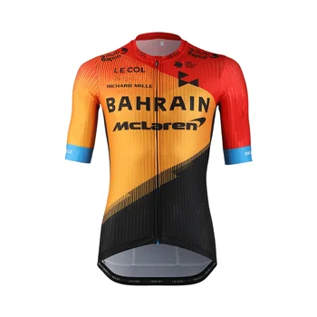 2020 Maillot Bahrajnu Mclaren Kolesarski dres komplet kratek rokav bike wear dirke kolesarska oblačila oblačila kolesarska oblačila Kompleti