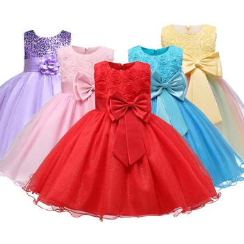 1-12 let najstniki Dekliška Obleka za svate Princesa Božič Dresse za dekle Kostum Stranka Otroci Bombaž Stranka dekliška Oblačila