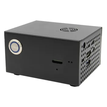 Raspberry Pi X820 V3.0 SSD&HDD SATA Shranjevanje Odbor Ujemanje Kovinski kovček / Ohišje + Power Control Stikalo + Hladilni Ventilator za Vgradnjo