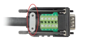 Brezplačna dostava DB9 ženski 9 Pin Ni treba varjenje KOM adapter ploščo RS232 serijski do terminalov DR9 ploščo 485 ženski zlom odbor