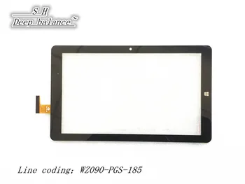 Novo 9-palčni FHF90050 original ploščati zaslon na dotik WZ090-PGS-185 rokopis senzor plošča kapacitivnost zunanji zaslon