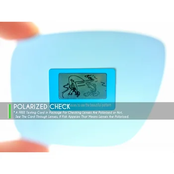 Mryok Anti-Scratch POLARIZIRANA Zamenjava Leč za-Oakley, Holbrook OO9102 sončna Očala Pacific Blue