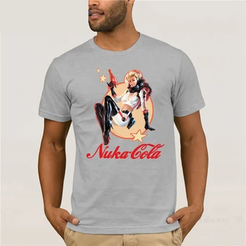 Nuka Cola T-Shirt za Moške blagovne Znamke 2019 Poletje Cool moška T-Shirt majica s kratkimi rokavi priložnostne znamke oblačila tiskanje