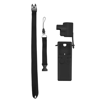 Silikonski Primeru Zaščitnih za Prenosne Accessory Kit Objektiv Primeru Primerna za FIMI PALM Gimbal dodatno Opremo Fotoaparata(Black)