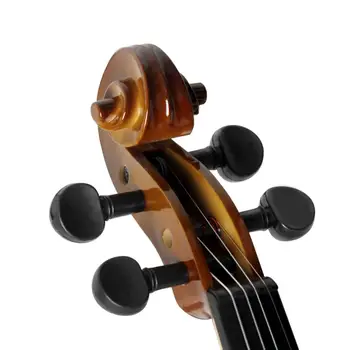 4/4 Polni Velikosti Strokovno Akustični Violino Instrument Violine Geige Anfänger Vrtca Studenten Kit Komplet za Začetnike, Otroke, Študente